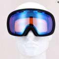 Skibrille POC Fovea Clarity Photochromic uranium black/clarity photo light pink/sky blue 11