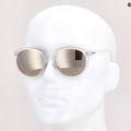 Sonnenbrille POC Know transparant crystal/clarity road silver 12