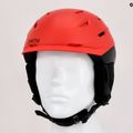 Skihelm Smith Level rot-schwarz E629 11