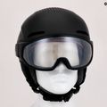 Skihelm Alpina Alto V black matte 16