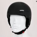 Skihelm UVEX Wanted schwarz 56/6/36/25 15