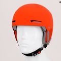 Skihelme für Kinder Alpina Zupo pumpkin/orange matt 10