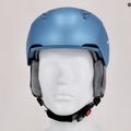 Skihelm Alpina Grand skyblue/white matt 17