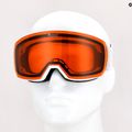 Skibrille Alpina Nakiska white matt/orange 5
