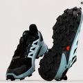 Laufschuhe Damen Salomon Supercross 4 GTX schwarz-blau L417355 21