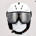 Skihelm UVEX Instinct Visier weiß 56/6/260/50 9
