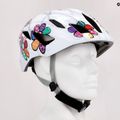 Fahrradhelm für Kinder Alpina Pico pearlwhite/flower gloss 9