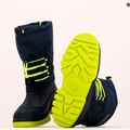 Kinder CMP Ahto Schneestiefel navy blau und gelb 3Q49574J 13