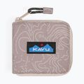 KAVU Zip Around Geldbörse taupe topo