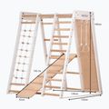 Gymnastikrahmen aus Holz RINAGYM 5M-UPNW-SEGH weiß 7