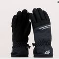 Kinder-Skihandschuhe 4F grau-schwarz 4FJAW22AFGLM038 10