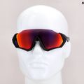 Oakley Flug Jacke Radfahren Brille schwarz und lila 0OO9401 7
