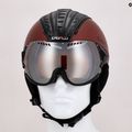 CASCO Skihelm SP-2 Carbonic Visier rot 07.3738 11