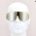 Fahrradbrille POC Aspire lemon calcite translucent/clarity define silver 8