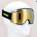 HEAD F-LYT S3 Skibrille gelb 394352 9