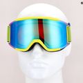 Skibrille Smith Squad neon yellow/chromapop everyday green mirror M668 10
