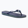 Havaianas Brasil Logo marineblau Zehntrenner H4110850
