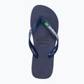 Havaianas Brasil Logo marineblau Zehntrenner H4110850 6