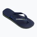 Havaianas Brasil Logo marineblau Zehntrenner H4110850 8