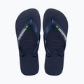 Havaianas Brasil Logo marineblau Zehntrenner H4110850 10