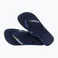 Havaianas Brasil Logo marineblau Zehntrenner H4110850 11