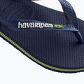Havaianas Brasil Logo marineblau Zehntrenner H4110850 12