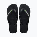 Havaianas Brasil Logo Zehntrenner schwarz H4110850 10