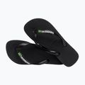 Havaianas Brasil Logo Zehntrenner schwarz H4110850 11
