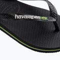 Havaianas Brasil Logo Zehntrenner schwarz H4110850 12