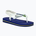 Havaianas Baby Brasil Logo II Kindersandalen marineblau