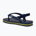 Havaianas Baby Brasil Logo II marineblau / zitrusgelb Kindersandalen 3