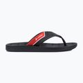 Herren RIDER Free Mix Zehensteg Flip Flops schwarz/rot 9