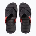 Herren RIDER Free Mix Zehensteg Flip Flops schwarz/rot 11