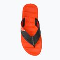 Herren RIDER Free Mix Zehensteg Flip Flops rot/schwarz 6