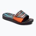 Ipanema Unisex Slide Kinder Pantoletten schwarz und orange 83231-23024