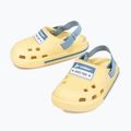 RIDER Drip Babuch Ki Kindersandalen gelb/blau 10