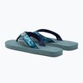 Herren Havaianas Surf Material silber/blau Pantoletten 3