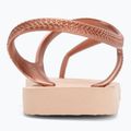 Damen Havaianas Flash Urban Ballett rosa / golden erröten Sandalen 6
