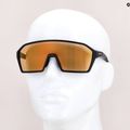 Fahrradbrille Alpina Ram Q-Lite V black  matt/red mirror 7