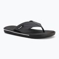 Herren RIDER Spin Thong Ad Flip Flops schwarz/grau/schwarz