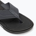 Herren RIDER Spin Thong Ad Flip Flops schwarz/grau/schwarz 7