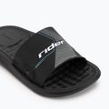RIDER Step Slide Kinder-Flip-Flops schwarz/grau/weiß 7