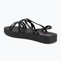 Ipanema Diversa Flatform Damen Sandalen schwarz/schwarz/lila 3