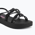 Ipanema Diversa Flatform Damen Sandalen schwarz/schwarz/lila 7