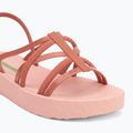 Ipanema Diversa Flatform Damen Sandalen hellrosa/rosa/grün 7