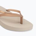 Damen Zehentrenner Ipanema Bossa Soft V beige/gold 7