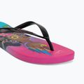Damen Zehentrenner Ipanema Graffiti V pink/black/blue 7