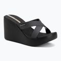 Damen-Pantoletten Ipanema High Fashion II Slide black/glitter/beige
