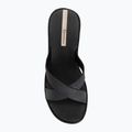 Damen-Pantoletten Ipanema High Fashion II Slide black/glitter/beige 5