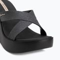 Damen-Pantoletten Ipanema High Fashion II Slide black/glitter/beige 7